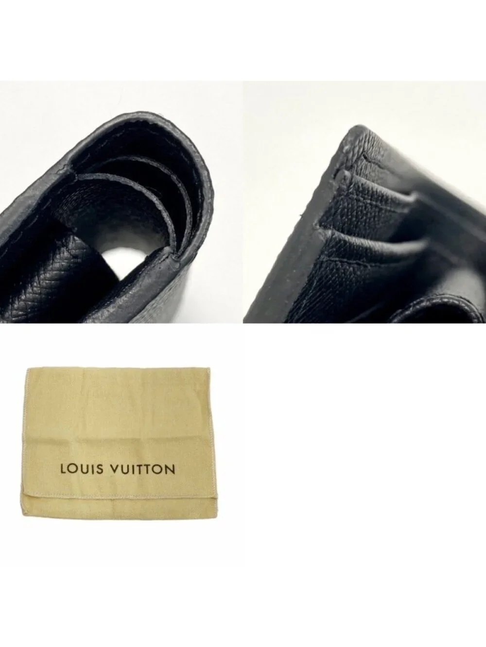 Louis Vuitton Damier Cobalt Portefeuille Marco Bifold Wallet Fabric